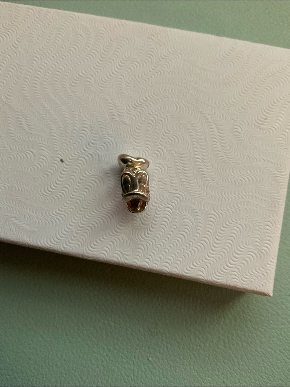 Chamilia Two-Tone Silver and Gold Charm